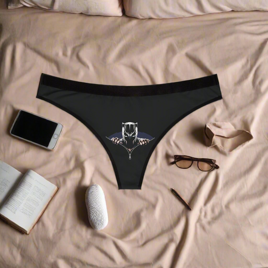 Superhero Women’s Thongs – Black Panther Inspired Lingerie | Stylish, Comfortable & Sexy Underwear