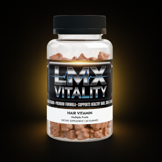 LMX Vitality Hair Vitamin Gummies (60 Gummies) – Nourish Hair, Skin & Nails from Within