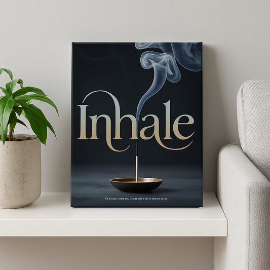 Inhale — Multiverse Canvas Edition (8×10 Mini Print)