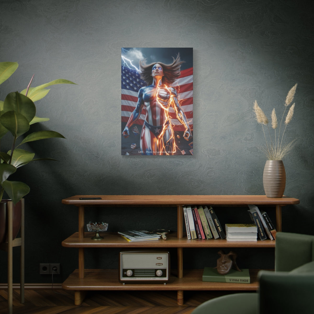 Awakening Patriot: The Rising Dawn — Canvas Edition (24×36)