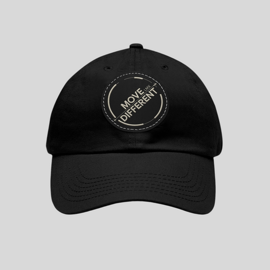 MOVE DIFFERENT. LMX® Circle Patch Dad Hat
