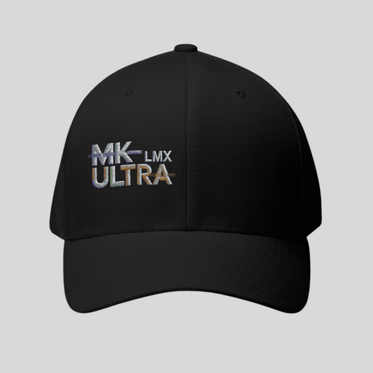 MK-ULTRA LMX Embroidered Hat – Platinum Blonde Edition