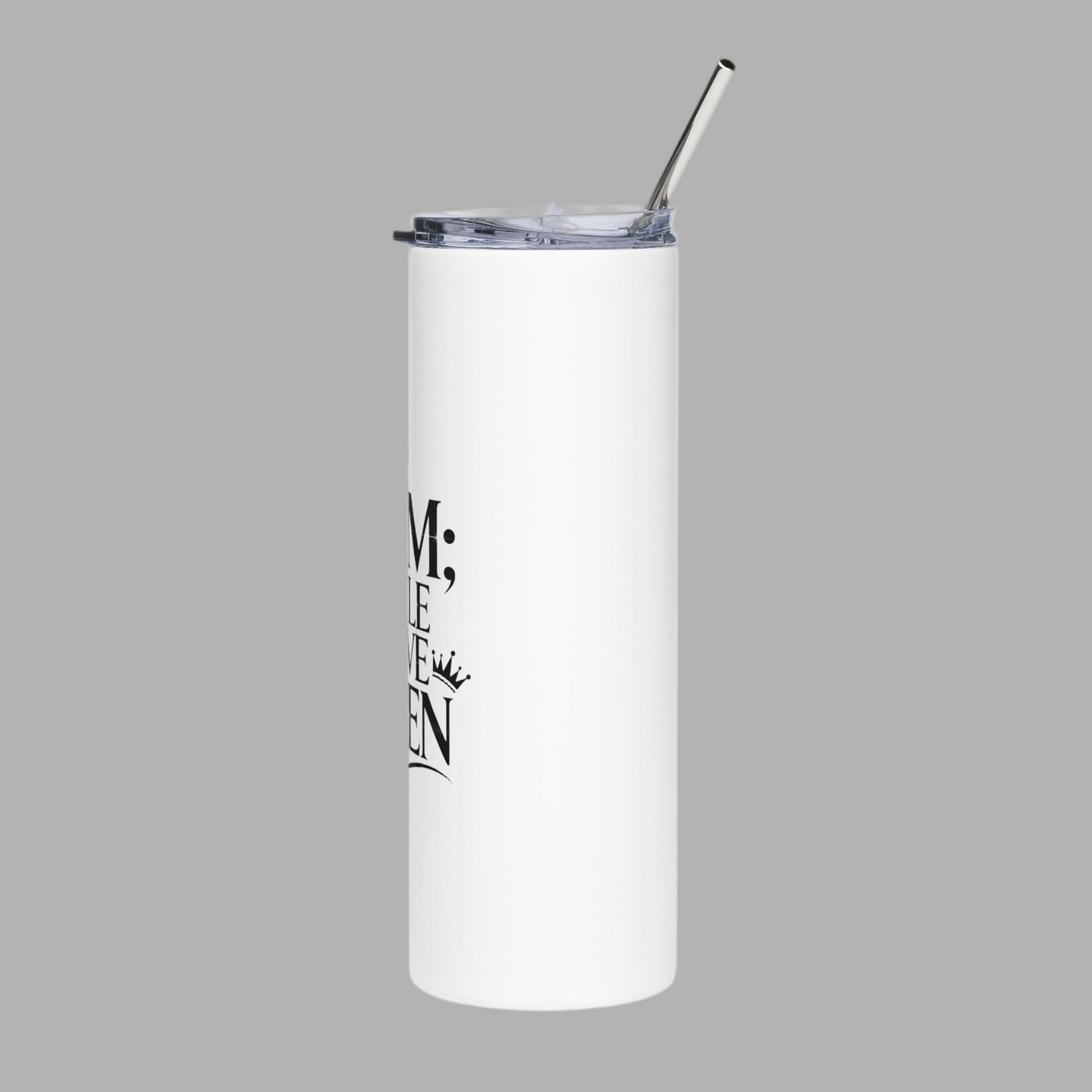 LMX "Mom is a Queen" Stainless Steel Tumbler – 20oz