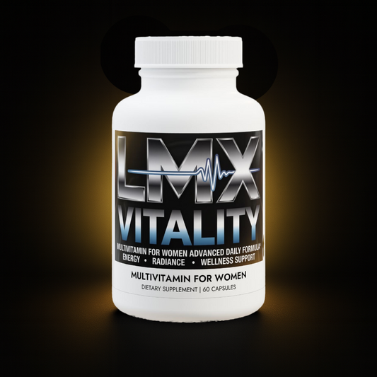 LMX Vitality Multivitamin for Women – Complete Daily Health & Wellness (60 Capsules)