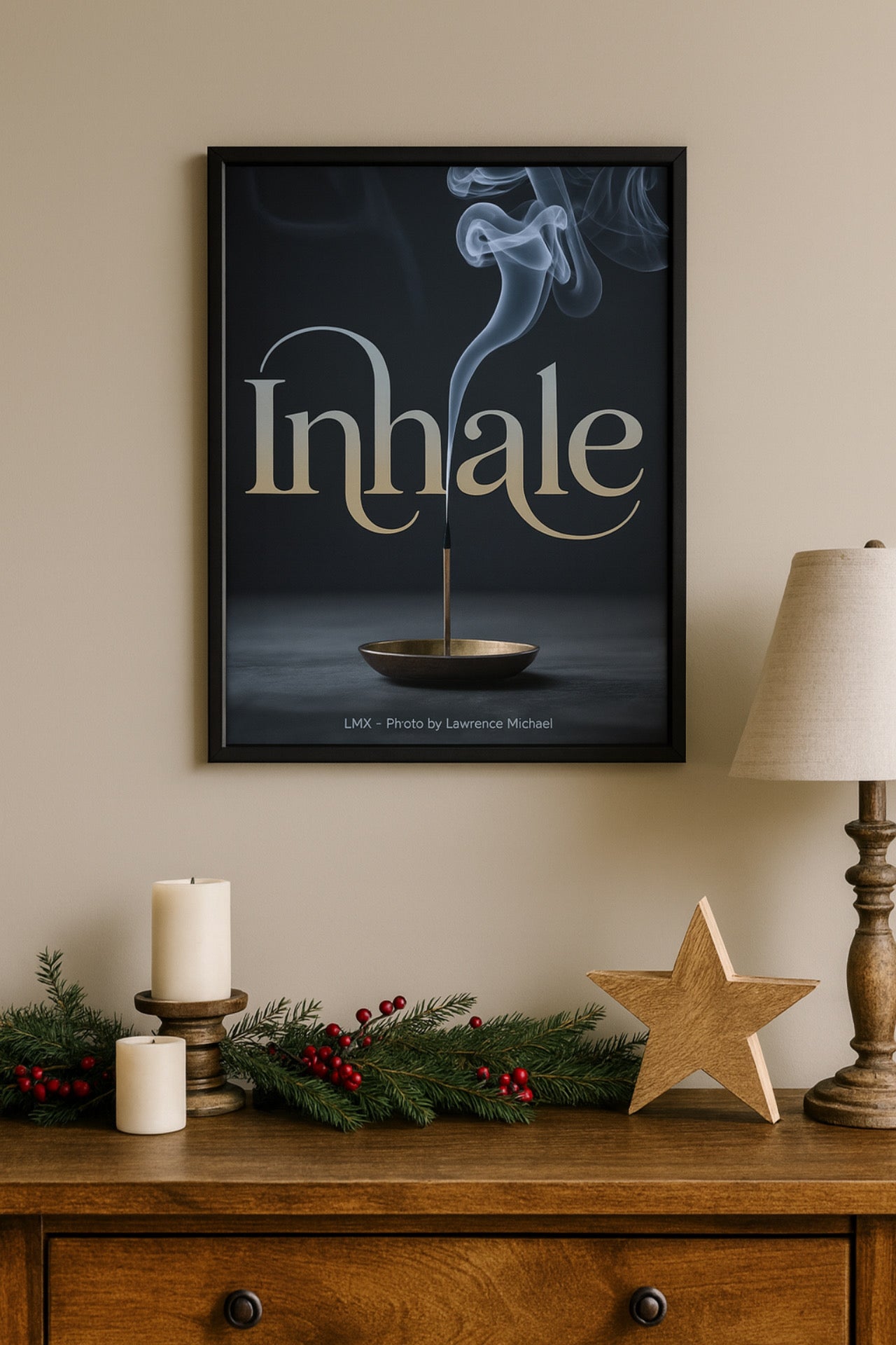 Inhale — Multiverse Canvas Edition (8×10 Mini Print)