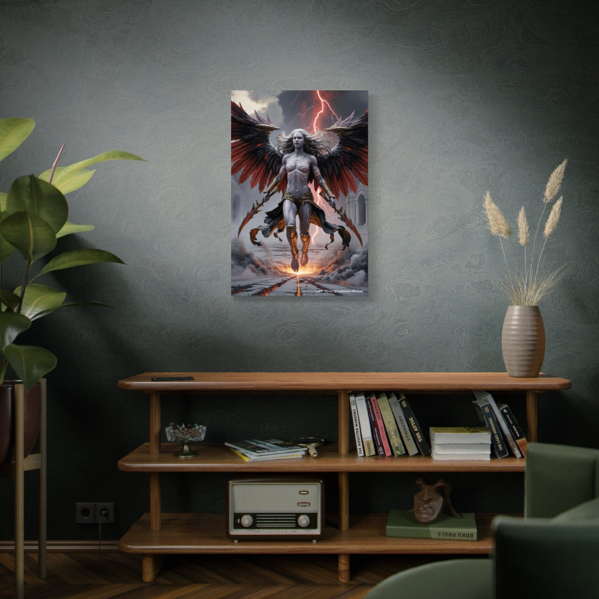Lilith — The Fallen Flame | 24x36 LMX Canvas Edition