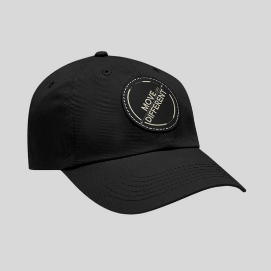 MOVE DIFFERENT. LMX® Circle Patch Dad Hat