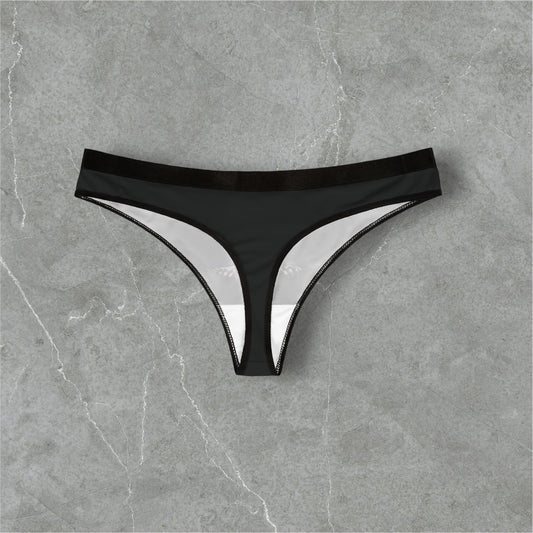 Superhero Women's Thongs - Black Panther Design, Stylish & Comfortable Lingerie